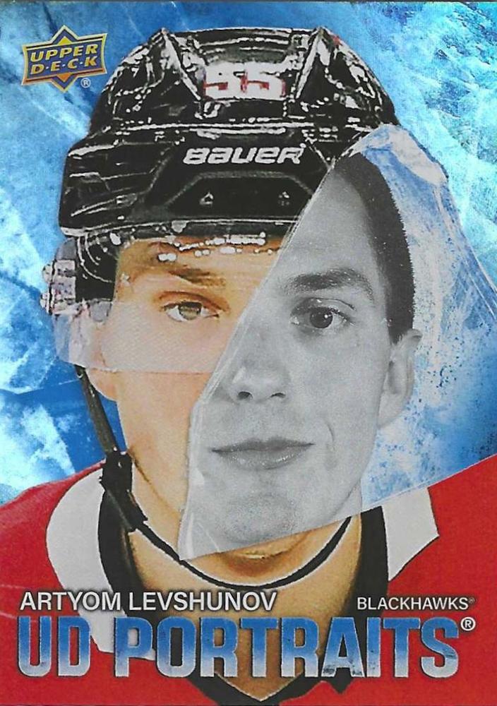 #P-4 Artyom Levshunov - Chicago Blackhawks - 2025-26 Upper Deck - UD Portraits Hockey