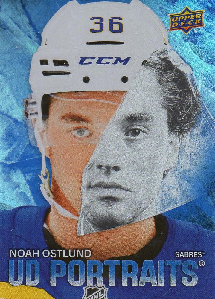 #P-9 Noah Ostlund - Buffalo Sabres - 2025-26 Upper Deck - UD Portraits Hockey