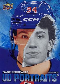 #P-14 Gabe Perreault - New York Rangers - 2025-26 Upper Deck - UD Portraits Hockey