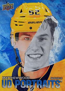 #P-27 Matthew Wood - Nashville Predators - 2025-26 Upper Deck - UD Portraits Hockey