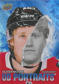 #P-36 Oliver Moore - Chicago Blackhawks - 2025-26 Upper Deck - UD Portraits Hockey