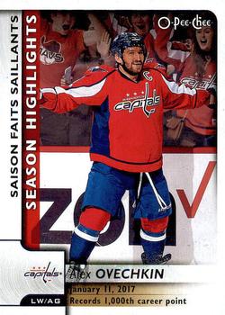 #560 Alex Ovechkin - Washington Capitals - 2017-18 O-Pee-Chee Hockey
