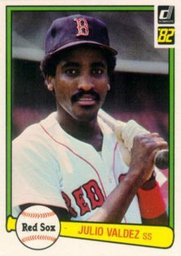 #560 Julio Valdez - Boston Red Sox - 1982 Donruss Baseball