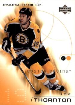 #5 Joe Thornton - Boston Bruins - 2001-02 Upper Deck Challenge for the Cup Hockey