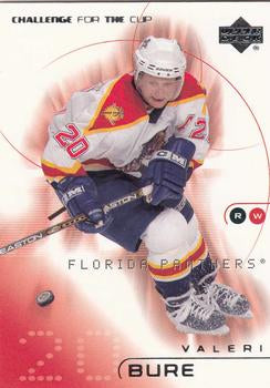 #36 Valeri Bure - Florida Panthers - 2001-02 Upper Deck Challenge for the Cup Hockey