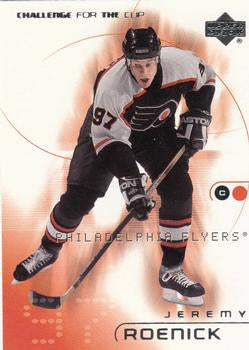 #62 Jeremy Roenick - Philadelphia Flyers - 2001-02 Upper Deck Challenge for the Cup Hockey
