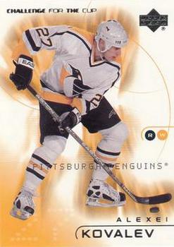 #67 Alexei Kovalev - Pittsburgh Penguins - 2001-02 Upper Deck Challenge for the Cup Hockey