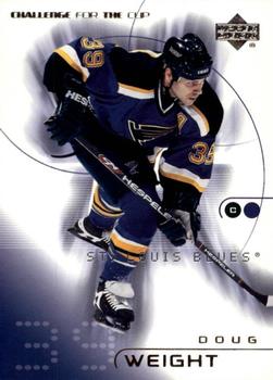 #74 Doug Weight - St. Louis Blues - 2001-02 Upper Deck Challenge for the Cup Hockey