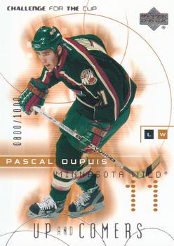 #110 Pascal Dupuis - Minnesota Wild - 2001-02 Upper Deck Challenge for the Cup Hockey