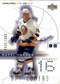 #124 Raffi Torres - New York Islanders - 2001-02 Upper Deck Challenge for the Cup Hockey