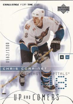 #135 Chris Corrinet - Washington Capitals - 2001-02 Upper Deck Challenge for the Cup Hockey