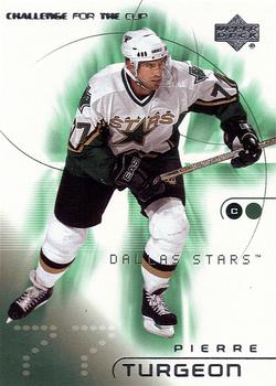 #23 Pierre Turgeon - Dallas Stars - 2001-02 Upper Deck Challenge for the Cup Hockey