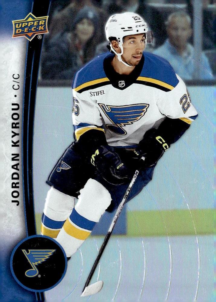 #25 Jordan Kyrou - St. Louis Blues - 2025-26 Upper Deck Tim Hortons Hockey