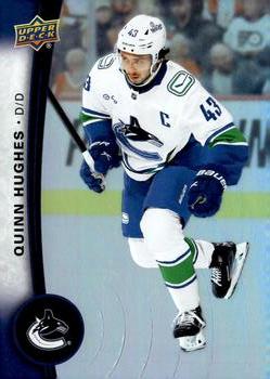 #43 Quinn Hughes - Vancouver Canucks - 2025-26 Upper Deck Tim Hortons Hockey