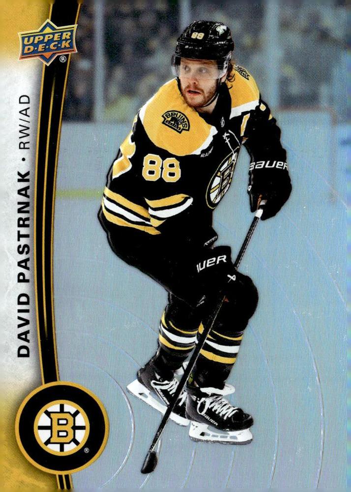 #67 David Pastrnak - Boston Bruins - 2025-26 Upper Deck Tim Hortons Hockey