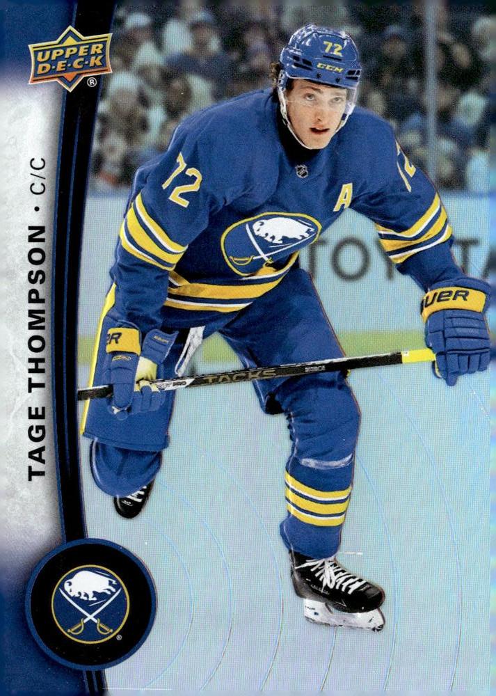 #72 Tage Thompson - Buffalo Sabres - 2025-26 Upper Deck Tim Hortons Hockey