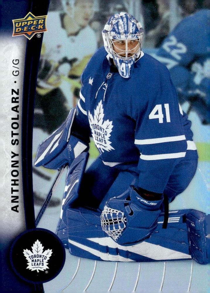 #76 Anthony Stolarz - Toronto Maple Leafs - 2025-26 Upper Deck Tim Hortons Hockey