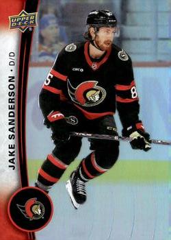 #85 Jake Sanderson - Ottawa Senators - 2025-26 Upper Deck Tim Hortons Hockey