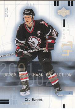 #11 Stu Barnes - Buffalo Sabres - 2001-02 Upper Deck Mask Collection Hockey