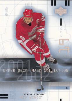 #33 Steve Yzerman - Detroit Red Wings - 2001-02 Upper Deck Mask Collection Hockey