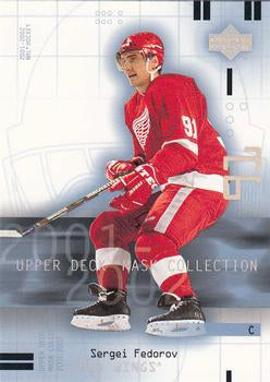 #35 Sergei Fedorov - Detroit Red Wings - 2001-02 Upper Deck Mask Collection Hockey