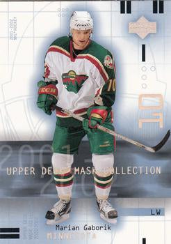 #46 Marian Gaborik - Minnesota Wild - 2001-02 Upper Deck Mask Collection Hockey