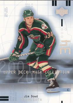 #47 Jim Dowd - Minnesota Wild - 2001-02 Upper Deck Mask Collection Hockey