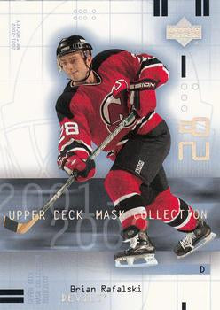 #58 Brian Rafalski - New Jersey Devils - 2001-02 Upper Deck Mask Collection Hockey
