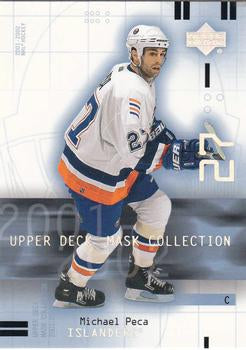 #60 Michael Peca - New York Islanders - 2001-02 Upper Deck Mask Collection Hockey