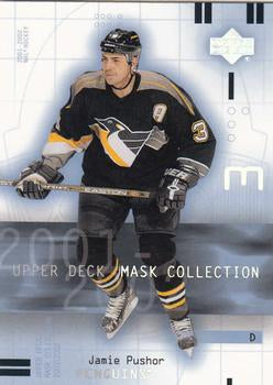 #77 Jamie Pushor - Pittsburgh Penguins - 2001-02 Upper Deck Mask Collection Hockey