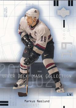 #95 Markus Naslund - Vancouver Canucks - 2001-02 Upper Deck Mask Collection Hockey
