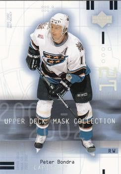 #99 Peter Bondra - Washington Capitals - 2001-02 Upper Deck Mask Collection Hockey