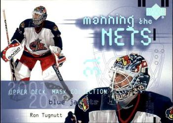 #109 Ron Tugnutt - Columbus Blue Jackets - 2001-02 Upper Deck Mask Collection Hockey