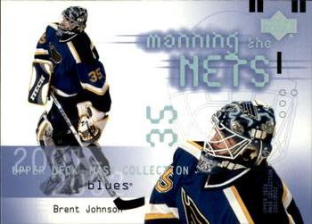 #126 Brent Johnson - St. Louis Blues - 2001-02 Upper Deck Mask Collection Hockey