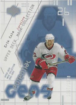 #138 Erik Cole - Carolina Hurricanes - 2001-02 Upper Deck Mask Collection Hockey