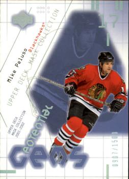 #139 Mike Peluso - Chicago Blackhawks - 2001-02 Upper Deck Mask Collection Hockey