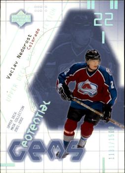 #140 Vaclav Nedorost - Colorado Avalanche - 2001-02 Upper Deck Mask Collection Hockey