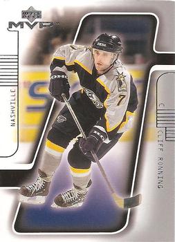 #105 Cliff Ronning - Nashville Predators - 2001-02 Upper Deck MVP Hockey