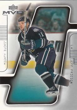 #3 Jeff Friesen - Anaheim Mighty Ducks - 2001-02 Upper Deck MVP Hockey