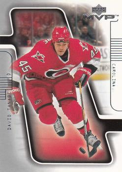 #36 David Tanabe - Carolina Hurricanes - 2001-02 Upper Deck MVP Hockey