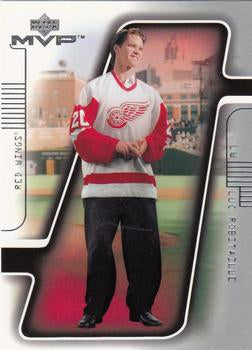 #67 Luc Robitaille - Detroit Red Wings - 2001-02 Upper Deck MVP Hockey