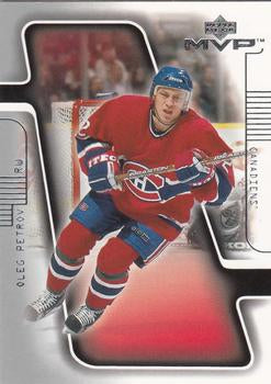 #98 Oleg Petrov - Montreal Canadiens - 2001-02 Upper Deck MVP Hockey