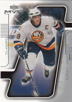 #121 Kenny Jonsson - New York Islanders - 2001-02 Upper Deck MVP Hockey