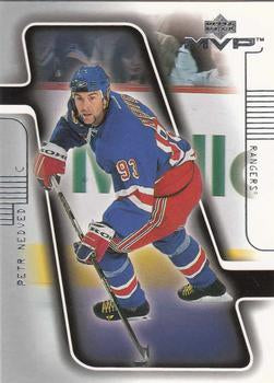 #128 Petr Nedved - New York Rangers - 2001-02 Upper Deck MVP Hockey
