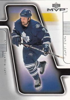 #174 Gary Roberts - Toronto Maple Leafs - 2001-02 Upper Deck MVP Hockey