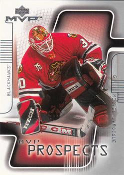 #193 Michel Larocque - Chicago Blackhawks - 2001-02 Upper Deck MVP Hockey