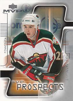 #203 Mike Matteucci - Minnesota Wild - 2001-02 Upper Deck MVP Hockey