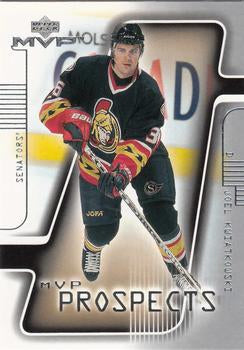 #209 Joel Kwiatkowski - Ottawa Senators - 2001-02 Upper Deck MVP Hockey