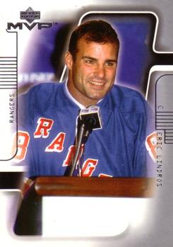 #127 Eric Lindros - New York Rangers - 2001-02 Upper Deck MVP Hockey
