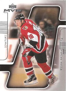 #131 Marian Hossa - Ottawa Senators - 2001-02 Upper Deck MVP Hockey